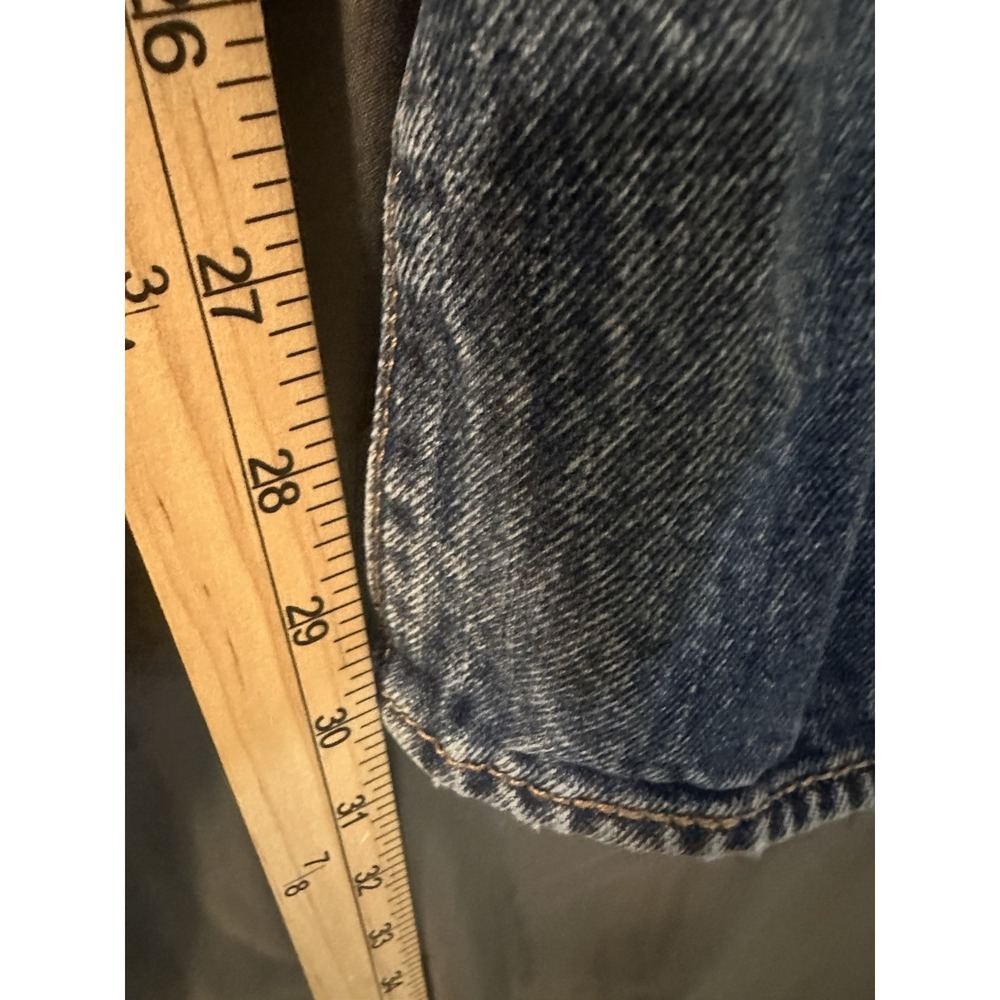 Vintage Levis 501 Jeans Mens 40x32 Blue Denim Button Fly Faded - Picture 6 of 7